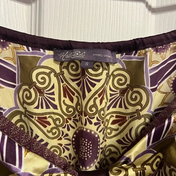 Hale Bob 100% Silk Bohemian Women's Top - Picture 6 of 7